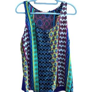 JOSIE Colorful Women's Tank Top size XL